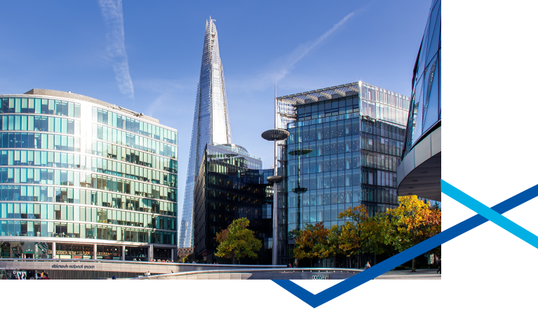 A view of the Shard building